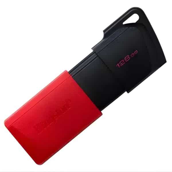 Memoria USB Kingston Exodia de 128GB 3.2 Gen 1 rojo
