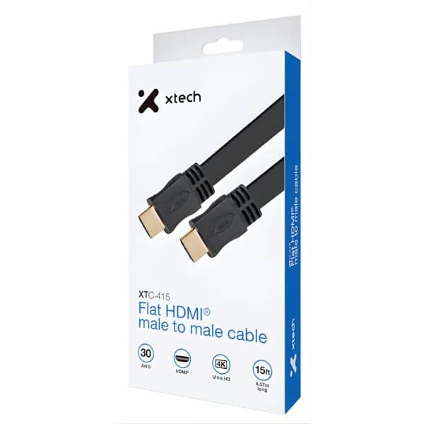 Cable de video HDMI a HDMI 4.5m Xtech XTC-415