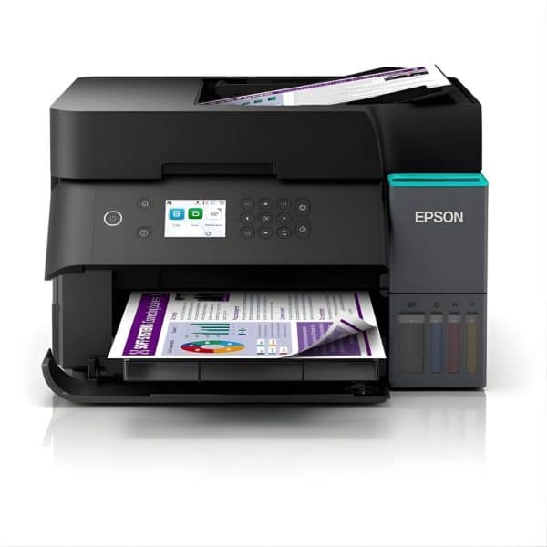Impresora L6370 a 18 ppm Dúplex Automático Escáner ADF, Wi-Fi AC - Negro