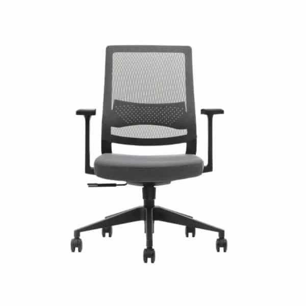 Silla Ejecutiva Padua Malla K1 Impermeable Peso Max 340Lb Ferrini Negro