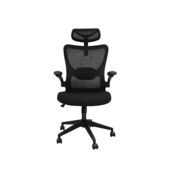 Silla Ejecutiva R-Alto Brazo 3D Ajustable Malla Peso Max 330Lb Ferrini Negro Clase 3