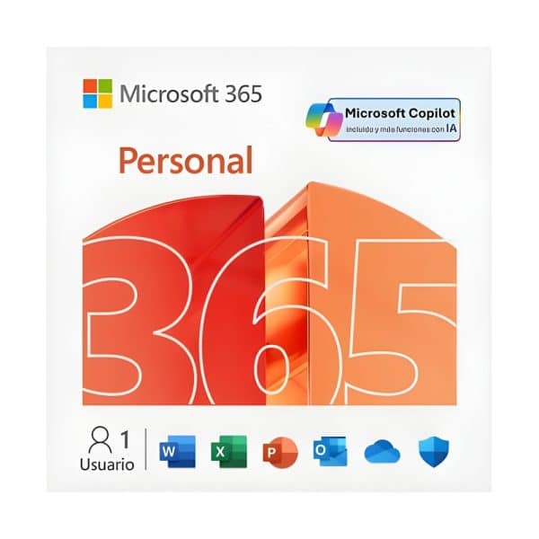 Licencia Microsoft 365 Personal 1 Año / 1 Usuario