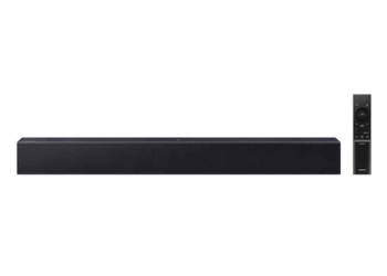 Barra de Sonido Samsung HW-B400F 2.0 Canales con Woofer Integrado (Negro)