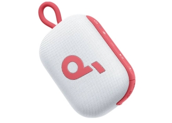 Bocina Bluetooth Shower Anker Soundcore Select 4 Go Blanco con rojo