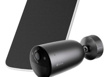 Cámara de Seguridad con Batería EZVIZ EB3 + Panel Solar (Kit CS-EB3/SP-R200)