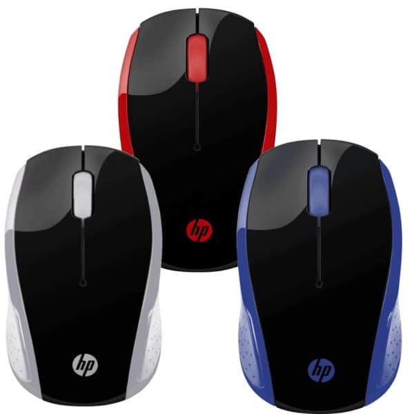 Mouse Inalámbrico HP 200 Compacto y Preciso