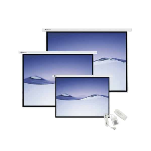 Pantalla de proyección diagonal motorizada KlipXtreme KPS-503