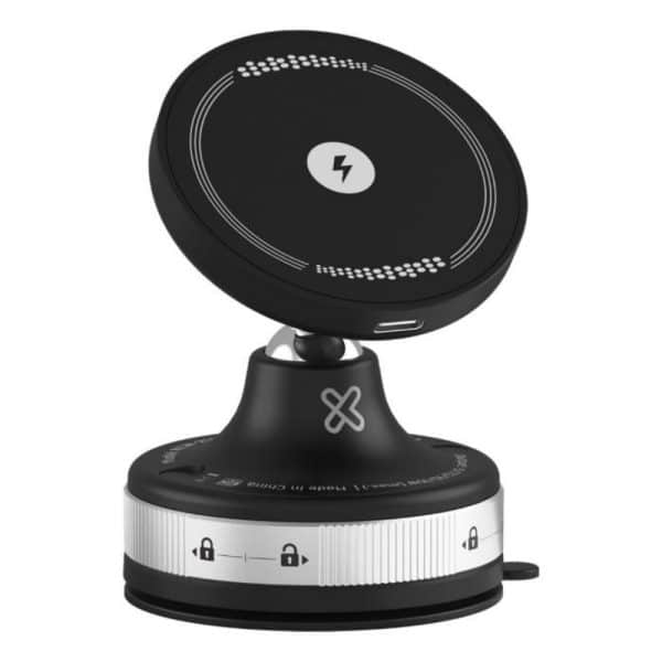 Soporte para Auto con Carga Inalámbrica Klip Xtreme 15W USB-C KCW-250