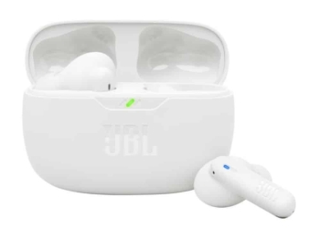 Audífonos JBL Vibe Beam 2 True Wireless con Cancelación de Ruido Activa - Blanco