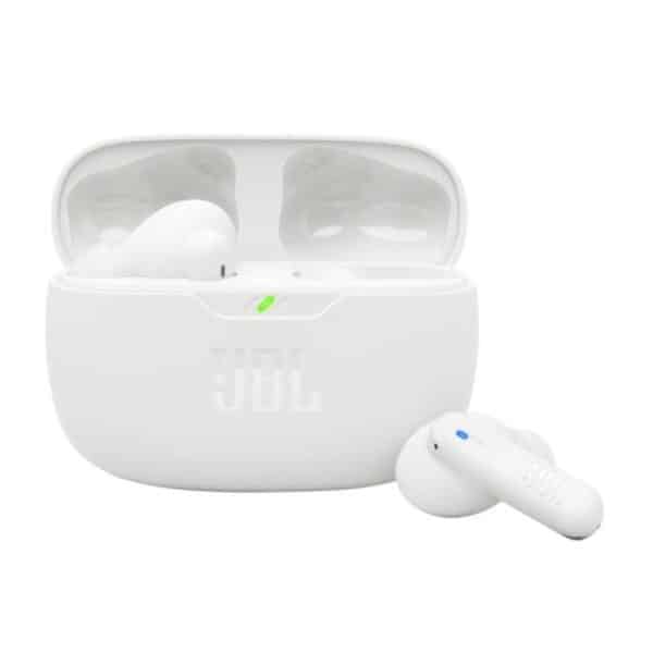Audífonos JBL Vibe Beam 2 True Wireless con Cancelación de Ruido Activa - Blanco