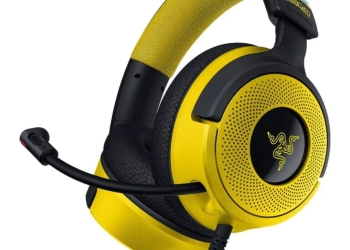 Audífonos Gamer USB Razer Kraken V4 X Pokémon Kanto Starters Edition