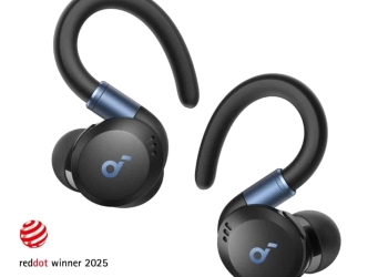 Audífonos Inalámbricos Deportivos Soundcore Sport X20 by Anker Negro