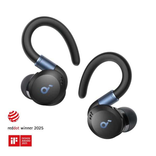 Audífonos Inalámbricos Deportivos Soundcore Sport X20 by Anker Negro