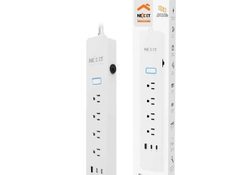 Protector de sobretensión Nexxt inteligente Wi-Fi NHP-E710