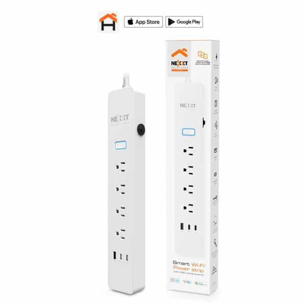 Protector de sobretensión Nexxt inteligente Wi-Fi NHP-E710