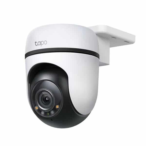 Cámara de Vigilancia Wi-Fi de 360 Grados para Exteriores con Vista 2K y Detección IA Tapo C510W