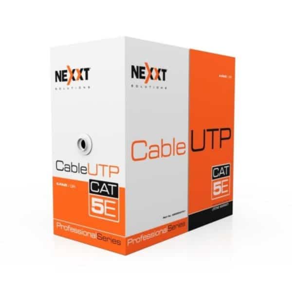Bobina Cable UTP Cat5e 24AWG 305m Nexxt