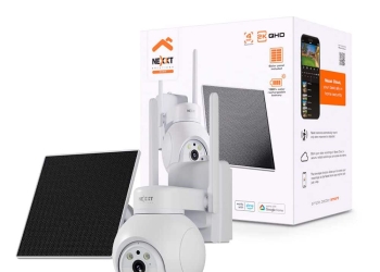 Cámara solar inteligente Nexxt 4G-LTE PTZ NHC-OP40SL