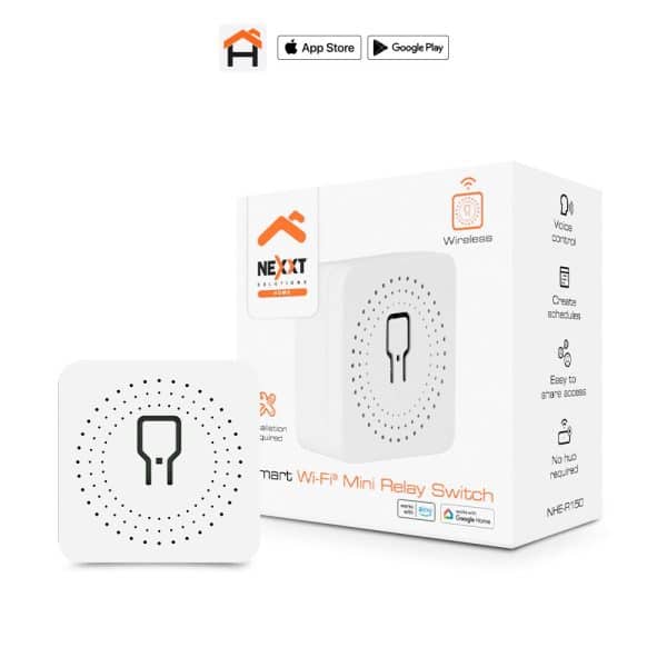 Interruptor de relé inteligente Nexxt con conexión Wi-Fi NHE-R150