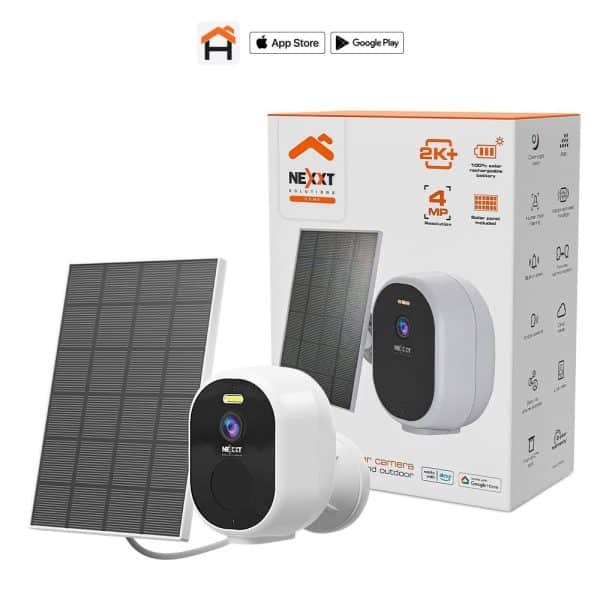 Cámara de Seguridad Wi-Fi Solar 2K+ 4MP Nexxt Home NHC-OF20S