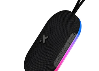 Bocina Bluetooth Portátil de 5 W con Luces LED y Base Magnética Xtech Pearl XTS-607